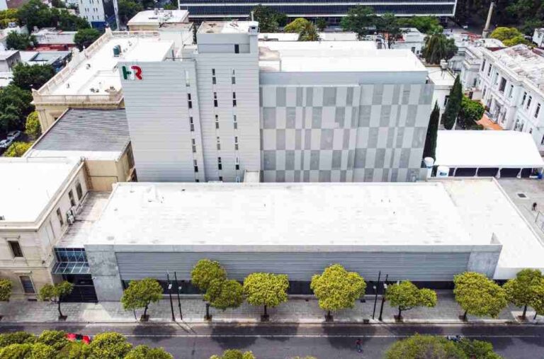 Gigante. El nuevo edificio del HIR tiene más de 3.000 metros cuadrados. Gentileza.