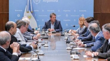 Sergio Massa se comprometió ante los gobernadores entrantes y salientes a enviar el dinero a las provincias. gentileza