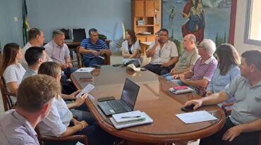 El equipo comenzará a trabajar en aspectos claves para la localidad. Gentileza