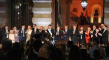 El gabinete en pleno