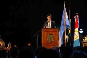 Viotti tomó posesión el sábado 9. Gentileza: prensa Municipalidad de Rafaela.