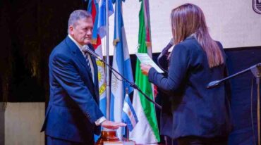 Andreychuk juró el domingo 10. Gentileza.