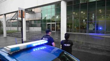 El HECA sufrió un ataque sobre la 1 AM de este miércoles. Marcelo Manera.