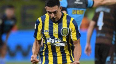 Lovera festeja su gol