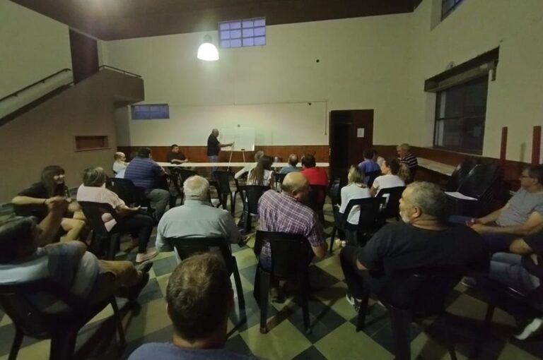Saldaño remarcó que la reunión del lunes marcará un antes y un después en Matilde y la zona. Gentileza