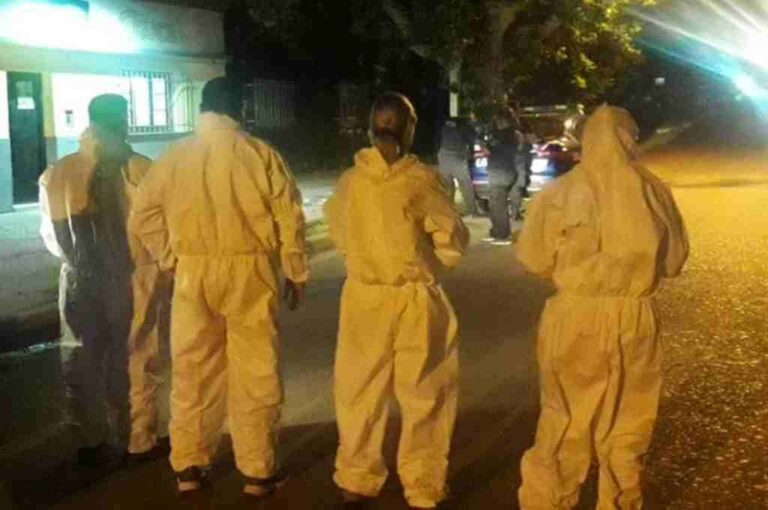 Personal de Criminalística de la PDI trabajó en la escena del suceso. Gentileza.