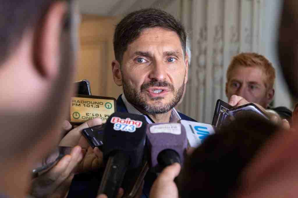 El gobernador hizo un balance de su primera quincena en su cargo. Gentileza: prensa Gobierno de Santa Fe.