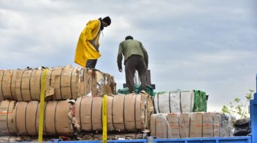 En total fueron 335.578 kilos de plásticos