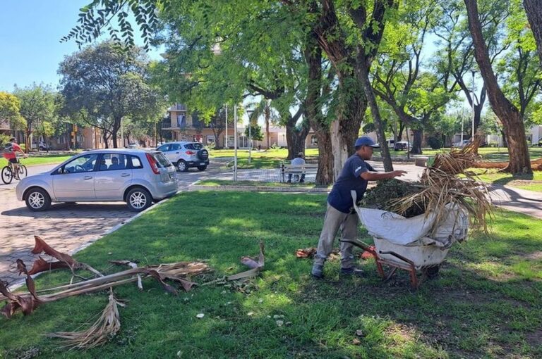 La tormenta del pasado jueves provocó daños en el alumbrado público