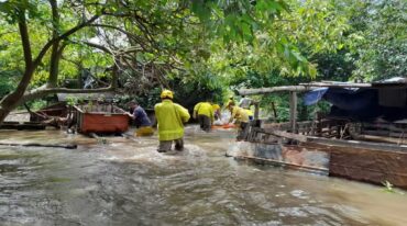 Se informó que La cantidad de personas evacuadas en 5 centros son 179