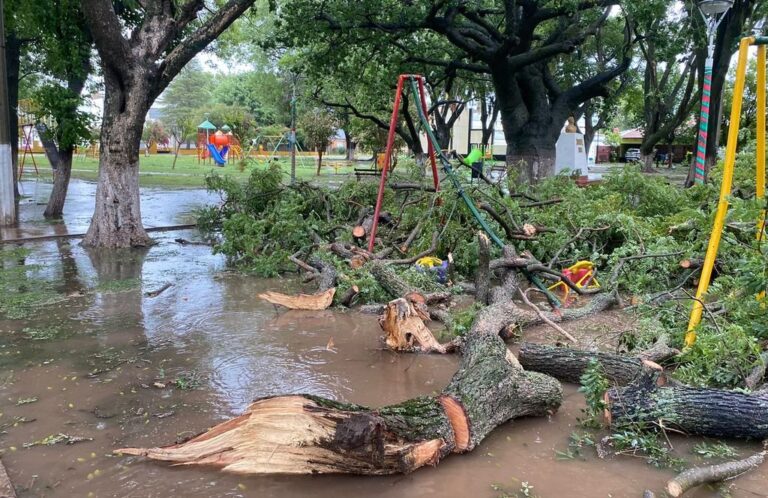 Plaza principal de San Fabián