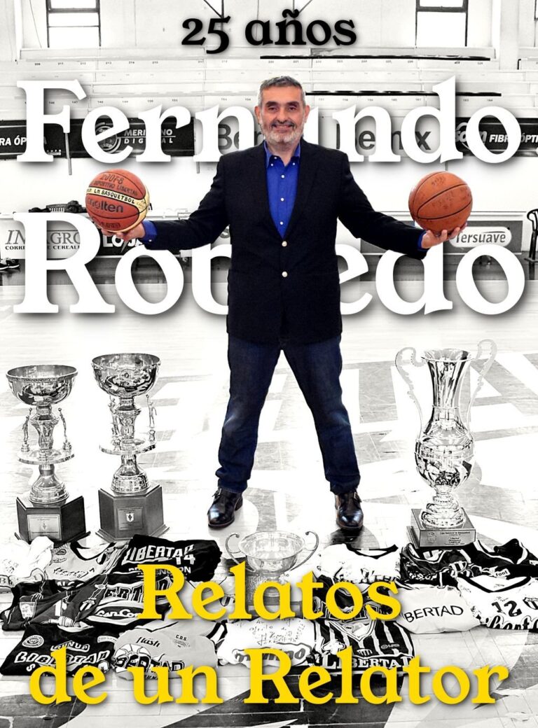 La tapa y la foto. La portada de "Relatos de un relator" y la foto a pedido de Mirador Provincial