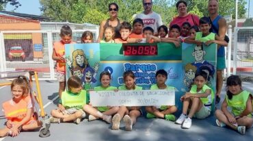 Niños que participan de la colonia provincial visitaron el Parque Temático de Educación Vial de la Fundación Sancor Seguros