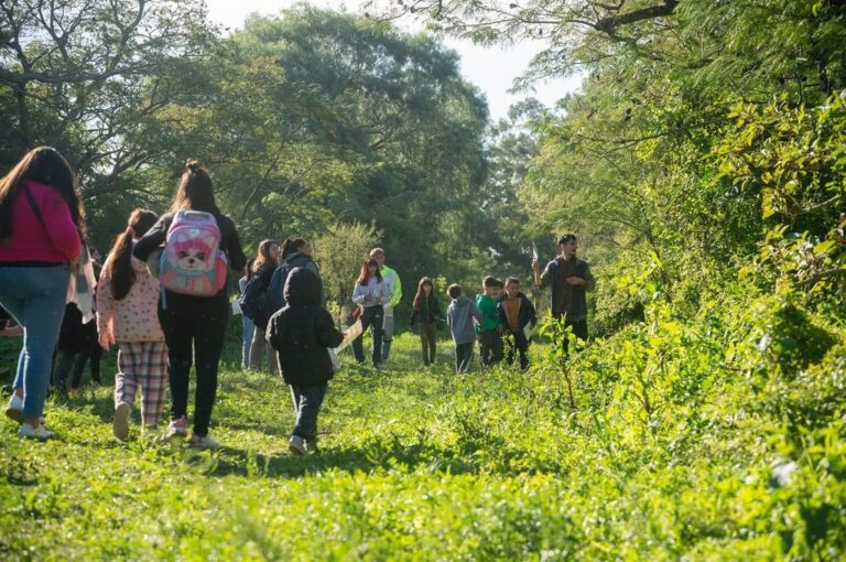 La Reserva Natural de Villa Gobernador Gálvez está ubicada sobre el arroyo Saladillo