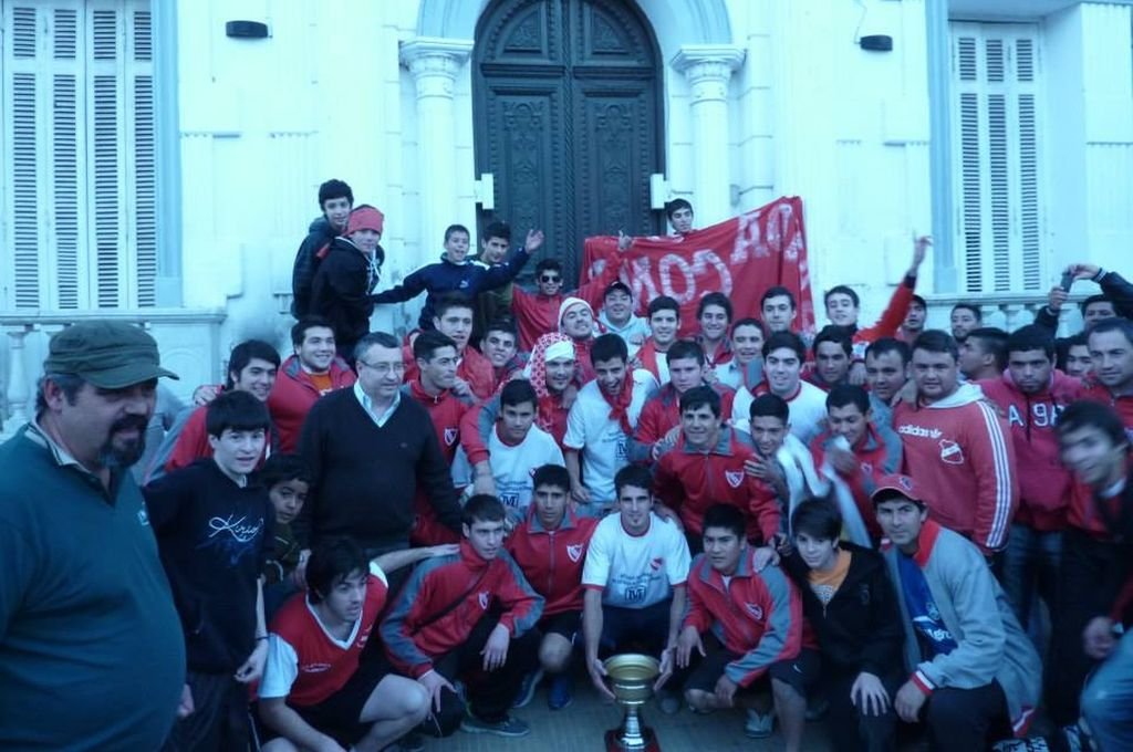 El plantel rojo en la Municipalidad