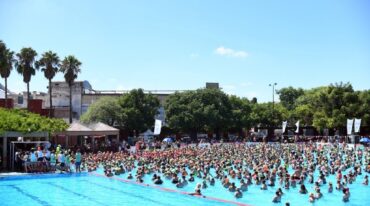 Los espejos de agua fueron una alternativa muy cercana y accesible que la familia supo capitalizar desde diciembre a febrero. Mun. de Rosario