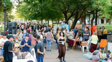 La primera jornada se llevó a cabo en el Paseo de las Tres Culturas de la capital provincial. Foto: Gentileza.