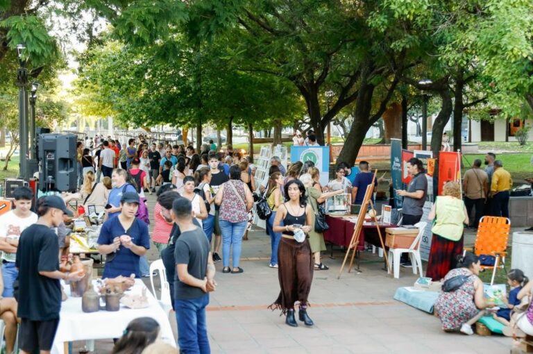 La primera jornada se llevó a cabo en el Paseo de las Tres Culturas de la capital provincial. Foto: Gentileza.