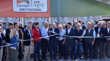 Del corte de cintas del evento Pullaro fue parte junto al ministro del Interior de la Nación