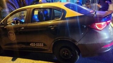 El cuerpo fue hallado dentro de vehículo. gentileza