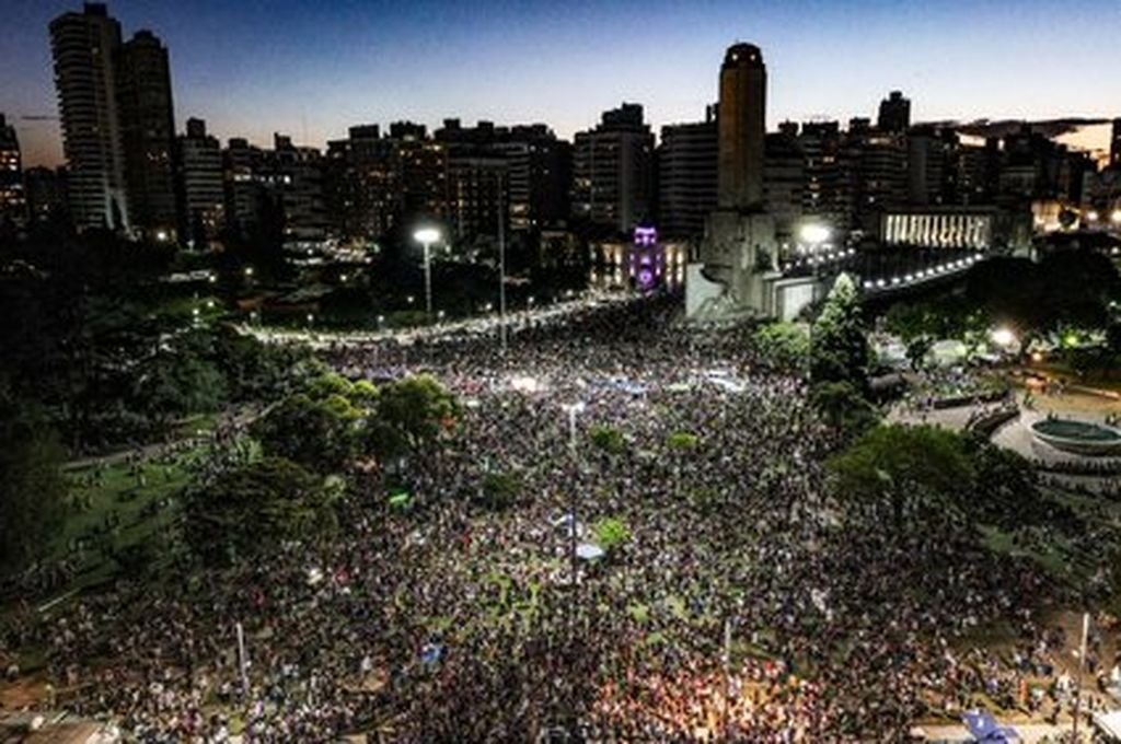 La onvocatoria del 8M de 2023 fue realmente multitudinaria. Foto: Archivo.