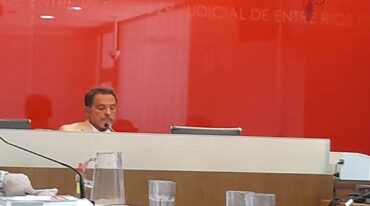 La audiencia en que se otorgó Probation al acusado. Néstor Belini
