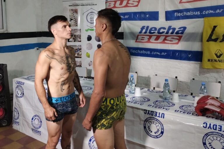 Maquinita Martínez y Facundo Huanque