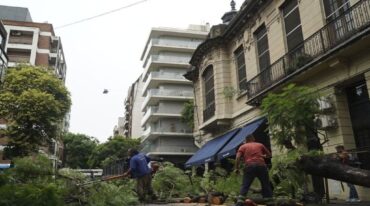 De acuerdo a lo informado por el área de Defensa Civil municipal