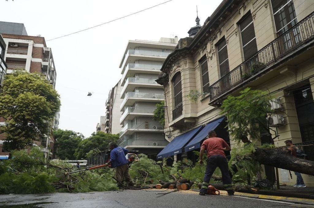 De acuerdo a lo informado por el área de Defensa Civil municipal