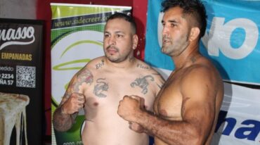 Gonzalo Roldán y Jairo Suárez combatirán a seis asaltos. Gentileza Marcelo Fornari