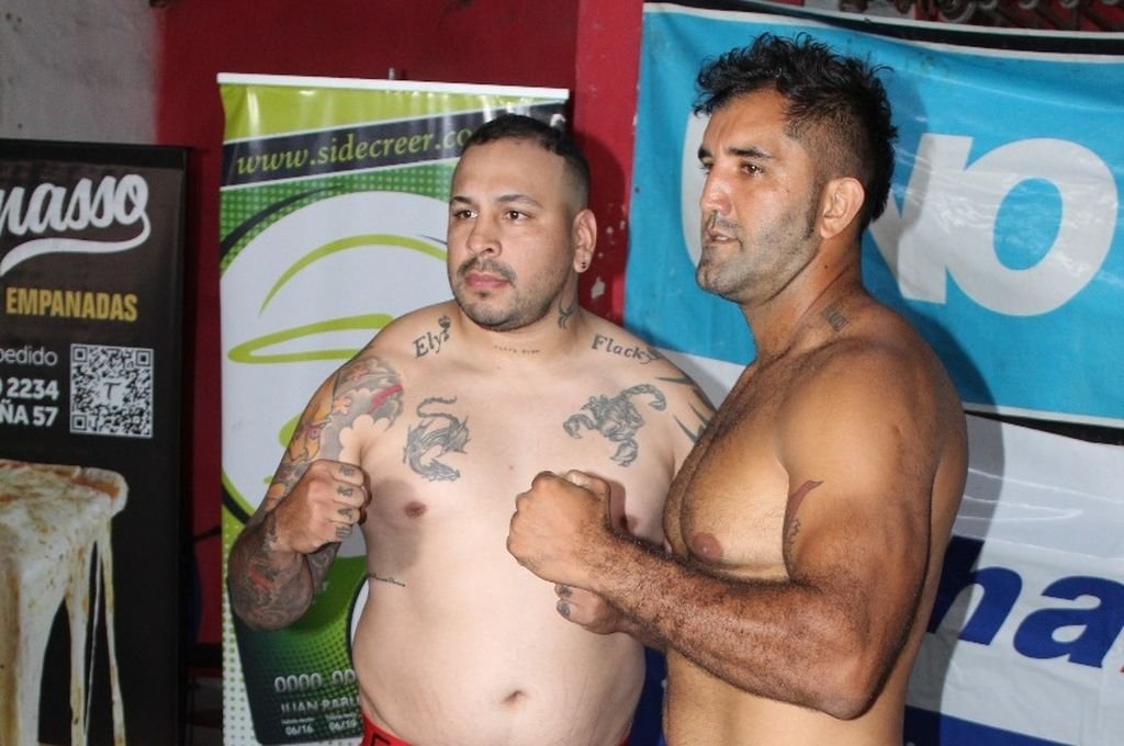 Gonzalo Roldán y Jairo Suárez combatirán a seis asaltos. Gentileza Marcelo Fornari