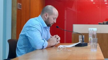 El fiscal Mariano Budasoff interviene en el hecho. Néstor Belini
