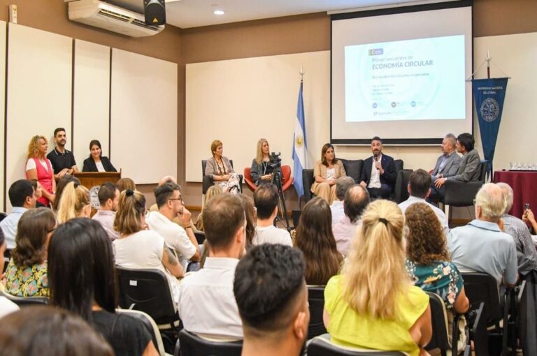 El contenido de las charlas está relacionado al paradigma de la economía circular y los desafíos vinculados al desarrollo sostenible.  Foto: Gentileza.