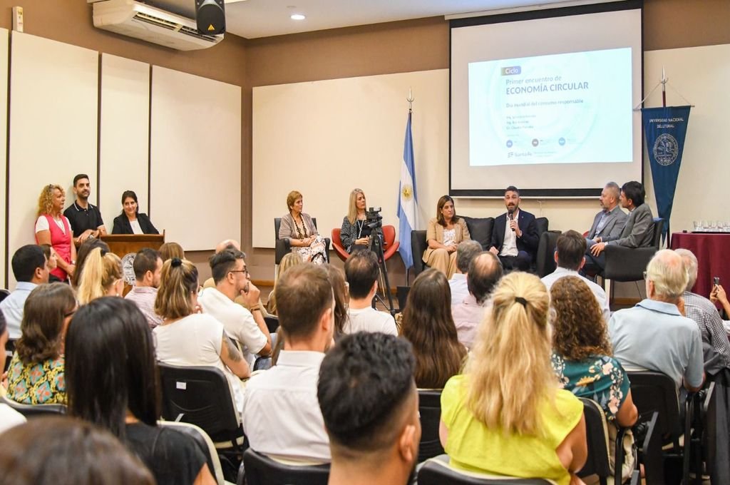 El contenido de las charlas está relacionado al paradigma de la economía circular y los desafíos vinculados al desarrollo sostenible.  Foto: Gentileza.