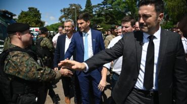 'Acá se han constituido elementos de la Armada