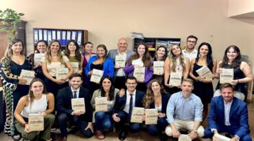 El equipo de trabajo estuvo conformado por más de veinte colaboradores que trabajan en el Tribunal Provincial de Rosario Foto: Gentileza.