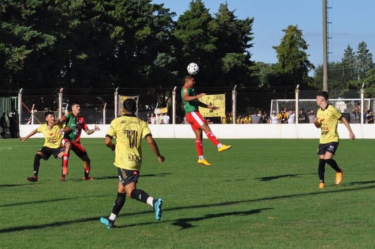 El clásico de San Jorge terminó en empate. gentileza