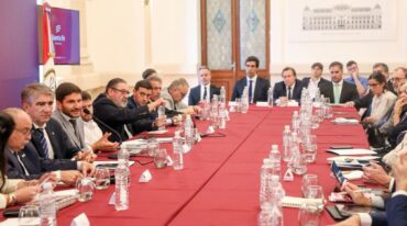 Pullaro encabezó el primer encuentro de la Junta de Seguridad Provincial. Gobierno de la Provincia