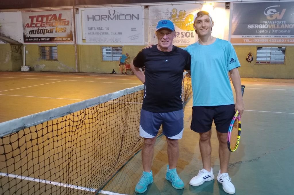 Bautista y su entrenador