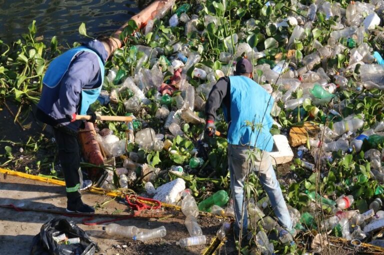 Pese a que las Municipalidad realizó esfuerzos y armó un operativo en el que se recolectaron plásticos