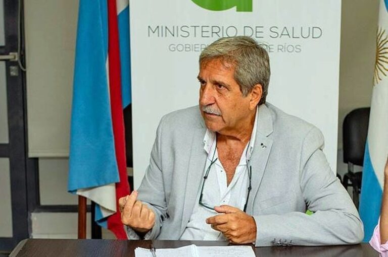 El titular de la cartera sanitaria de Entre Ríos