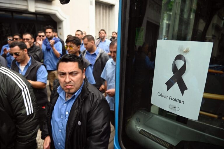 Tras el asesinato del chofer de colectivos de Rosario