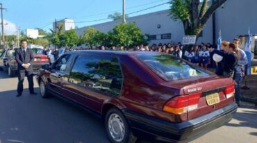 Despidieron a la pequeña Ariana