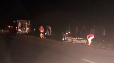 La acción del personal de emergencia tras la colisión. Unidad Regional XV Policía