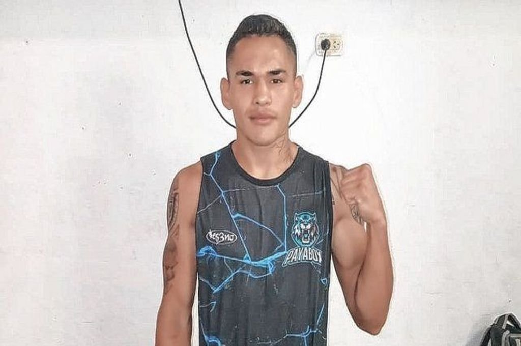 El local Lisandro Aguirre peleará en el combate principal de la noche.