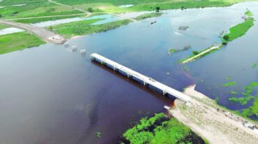Cada vez más cerca de conectar Puerto Ocampo con Bella Vista. Norte24
