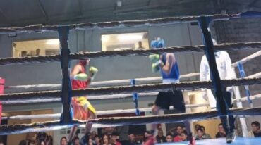 Se vio un buen nivel de boxeo amateur en Palma Juniors.