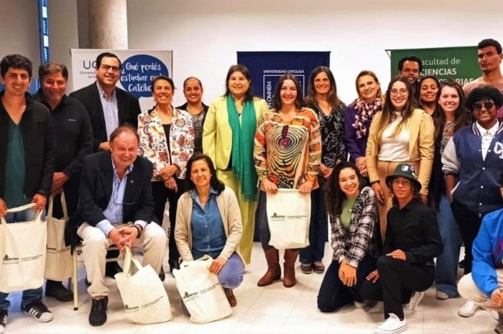 Visita de docentes y estudiantes de la Universidad Federal do Pampa (Brasil) a la Sede San Jerónimo de la ciudad de Reconquista de la UCSF. Prensa UCSF