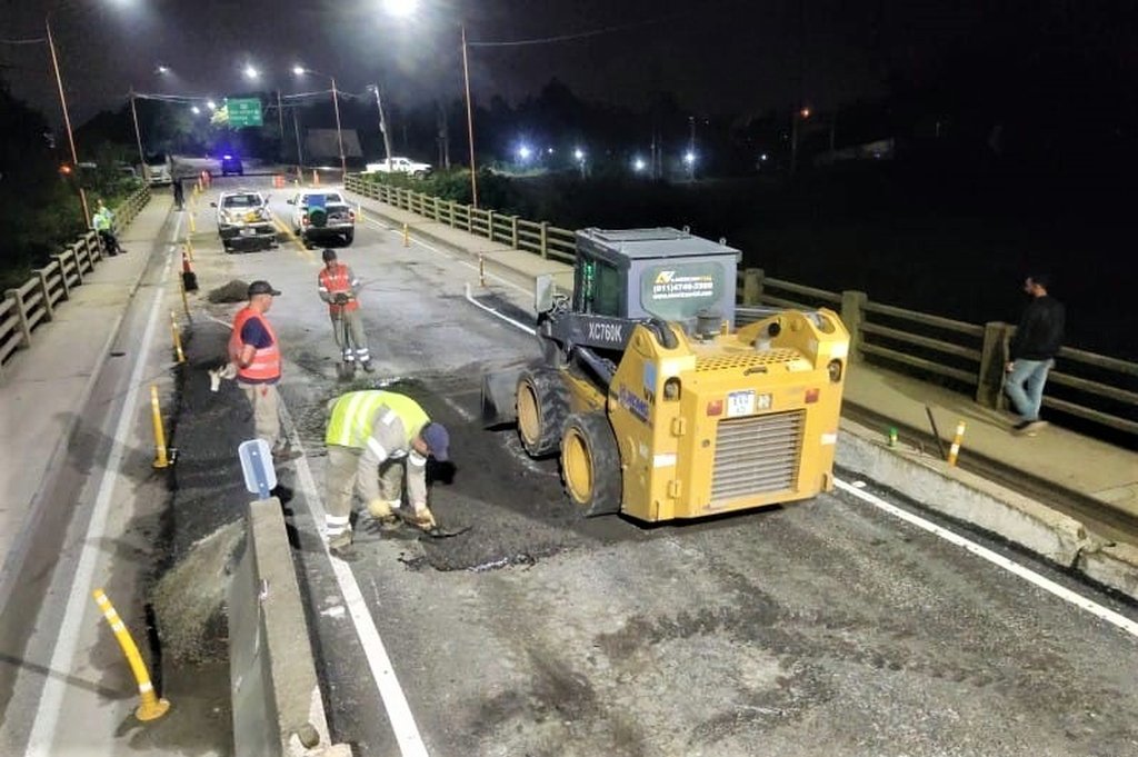 Estas intervenciones en las rampas del Bailey forman parte de las acciones de mantenimiento previstas. Vialidad Nacional