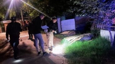 El violento episodio se registró minutos después de las 22 del martes 23 de abril